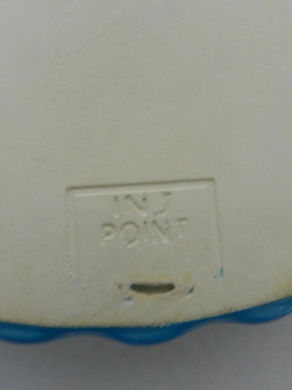 Vintage Fluted blue Tart Pie baking Dish 57028 by Injection Point 10.5